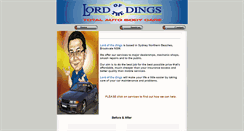 Desktop Screenshot of lordofthedings.com.au